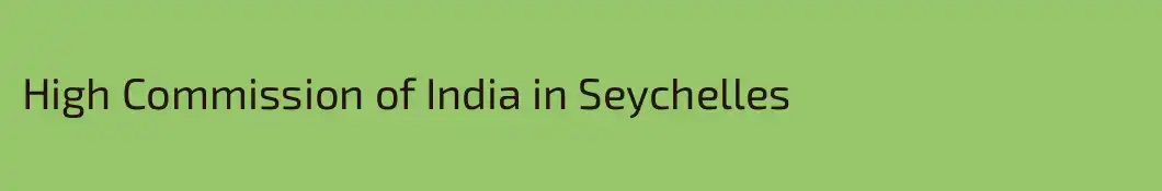 High Commission of India in Seychelles